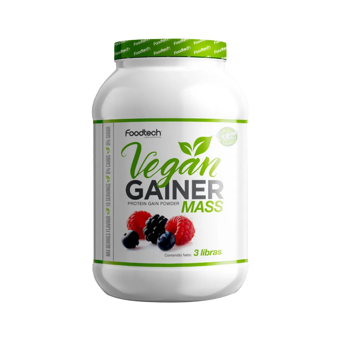 Foodtech Vegan Gainer Mass 3lbs