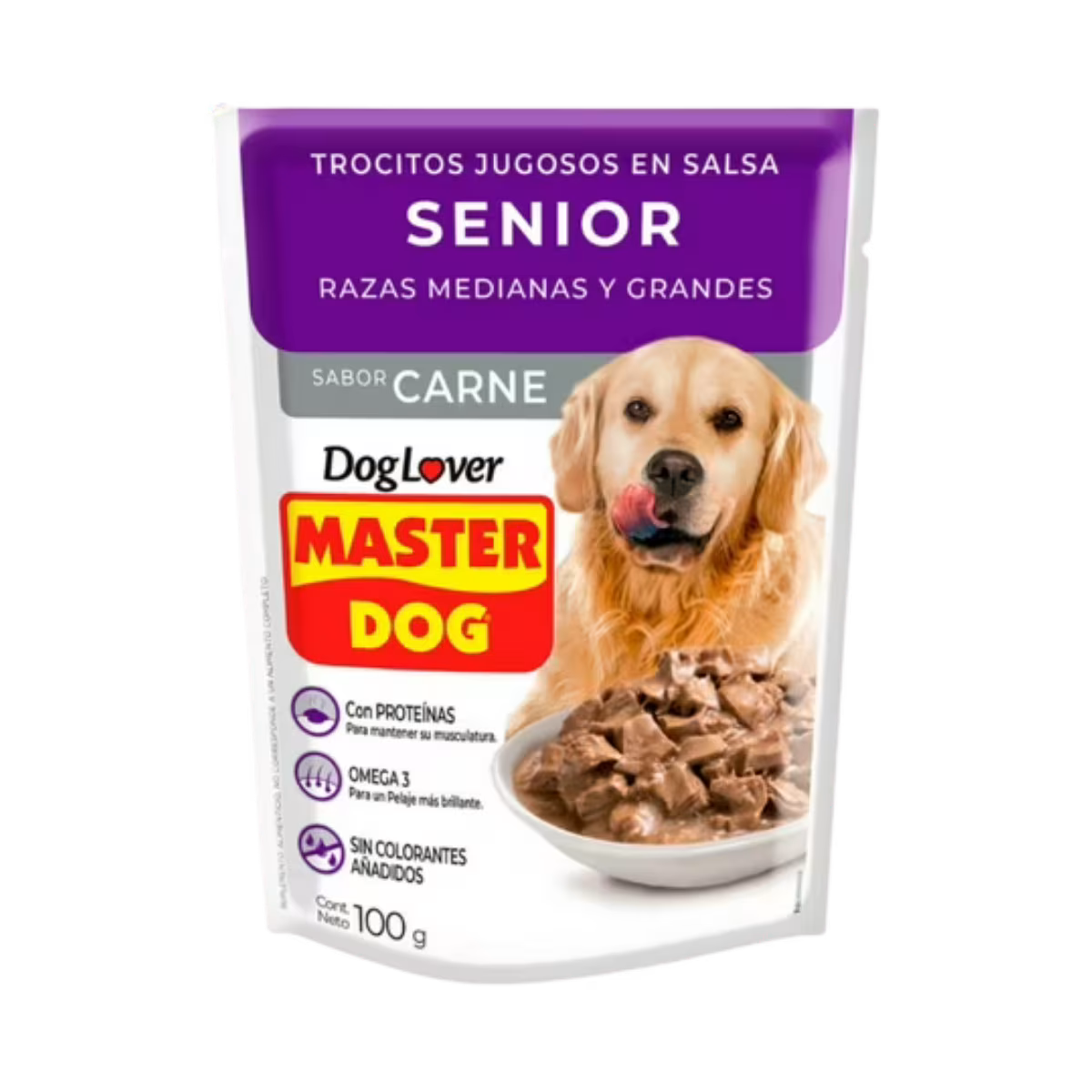 Sachet Master Dog Senior Carne - Fullerton