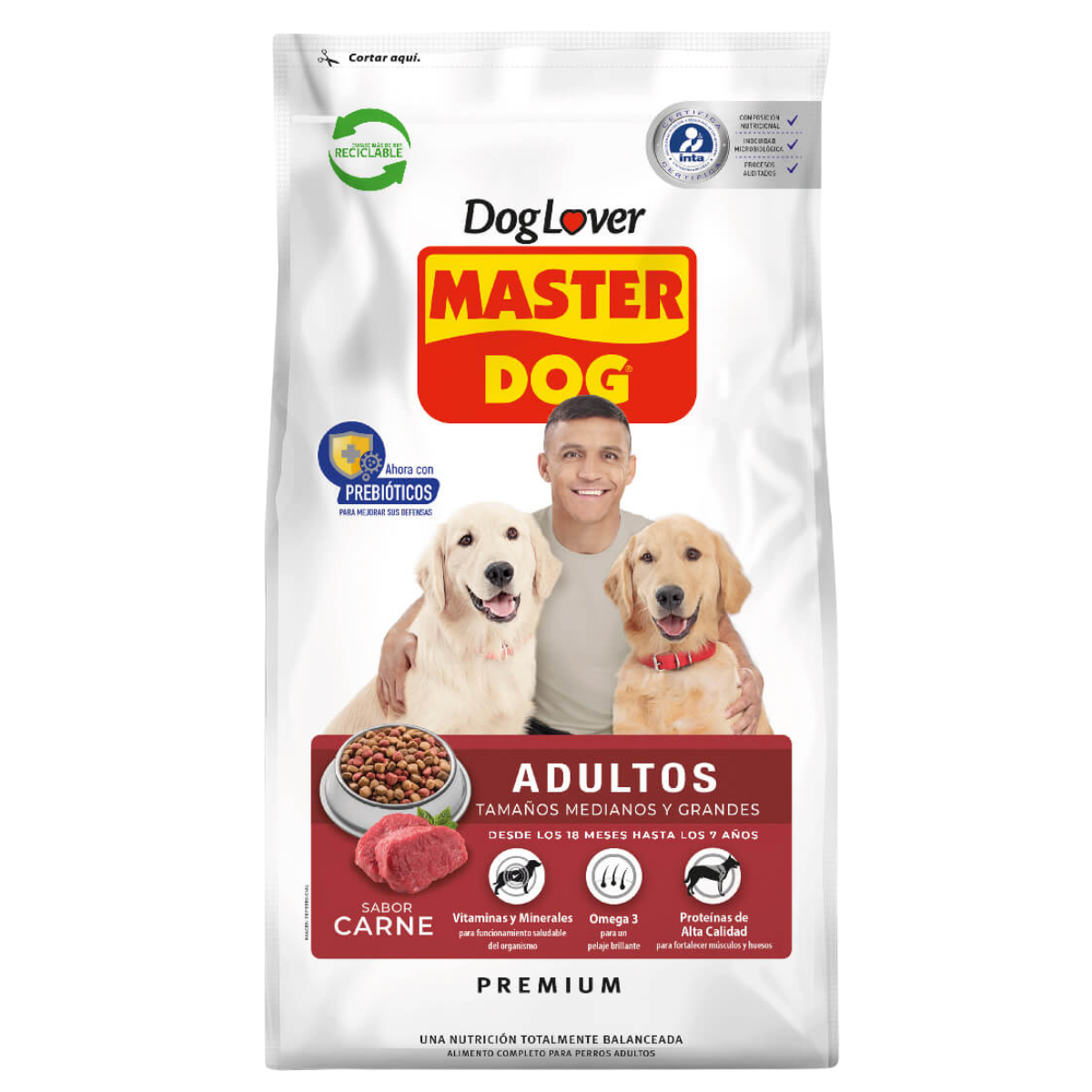 Master Dog Carne 18 kg - Fullerton