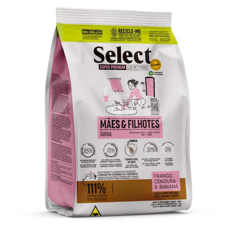 Select By Monello Gatas Madres Y Gatitos Pollo