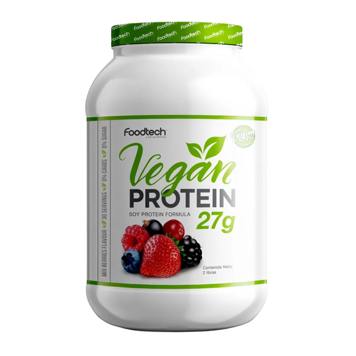 Foodtech Vegan Gainer Mass 3lbs - Fullerton